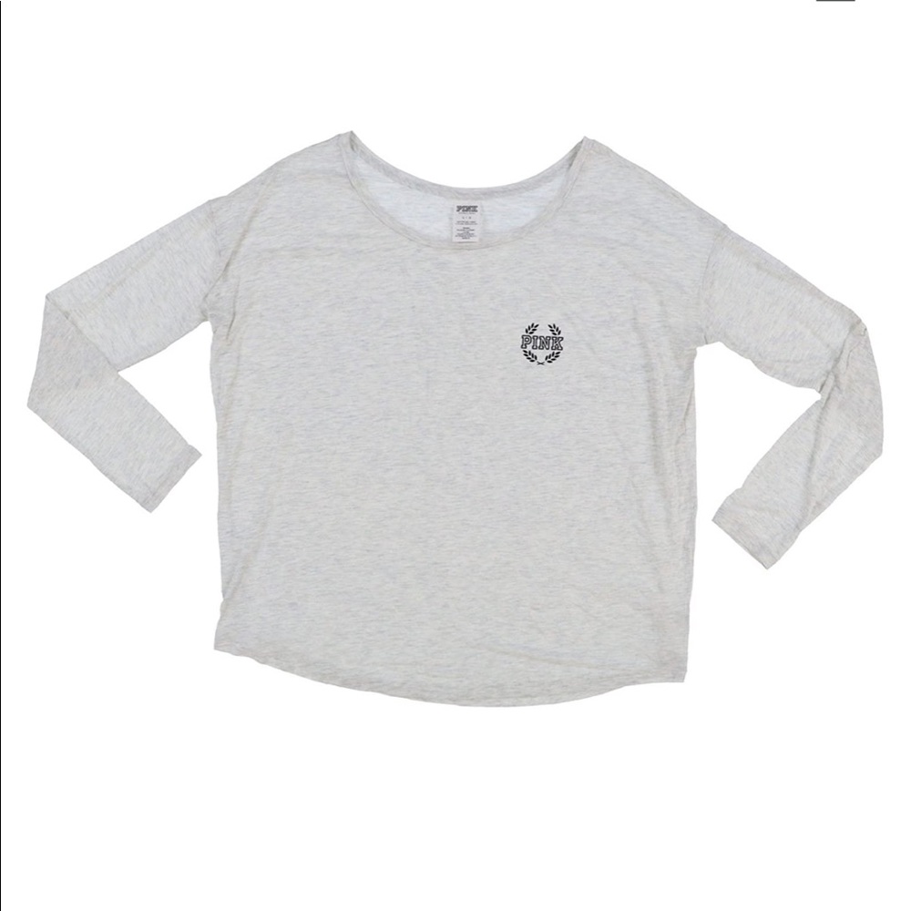 Pink’s Victoria’s Secret Logo long sleeve shirt